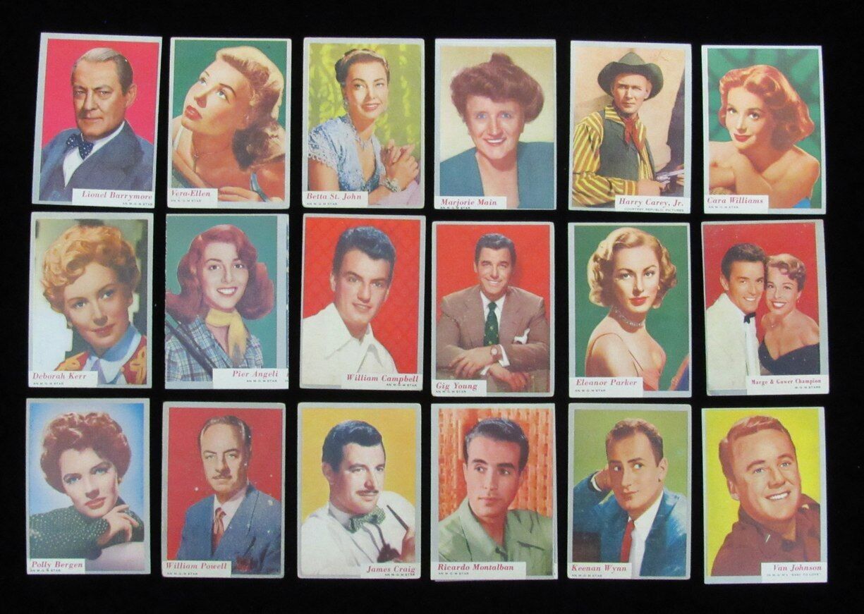 1953 Topps Who-Z-At-Star Complete (80) Card Set
