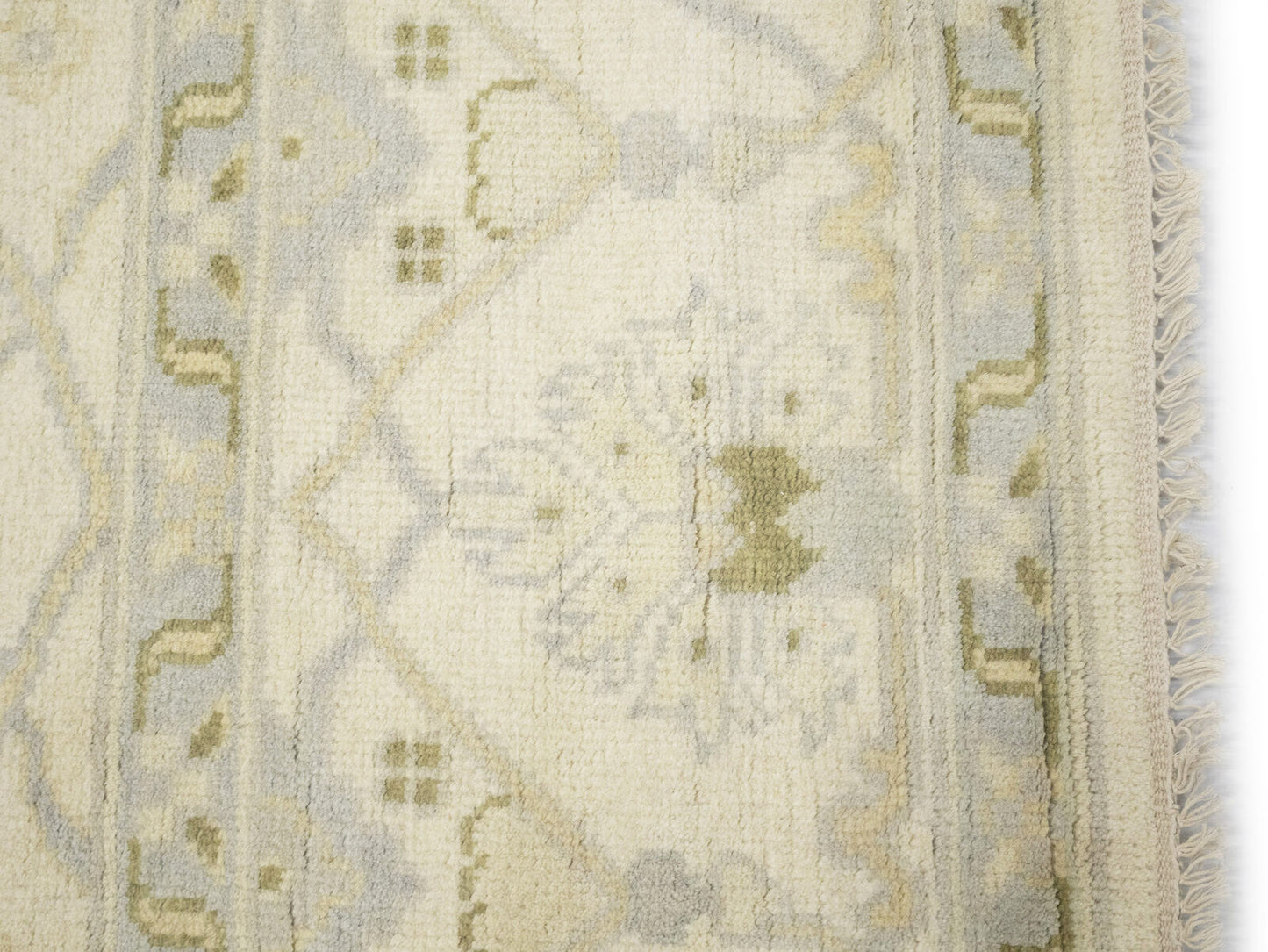 Handmade Extra Large Oushak Oriental Rug Muted