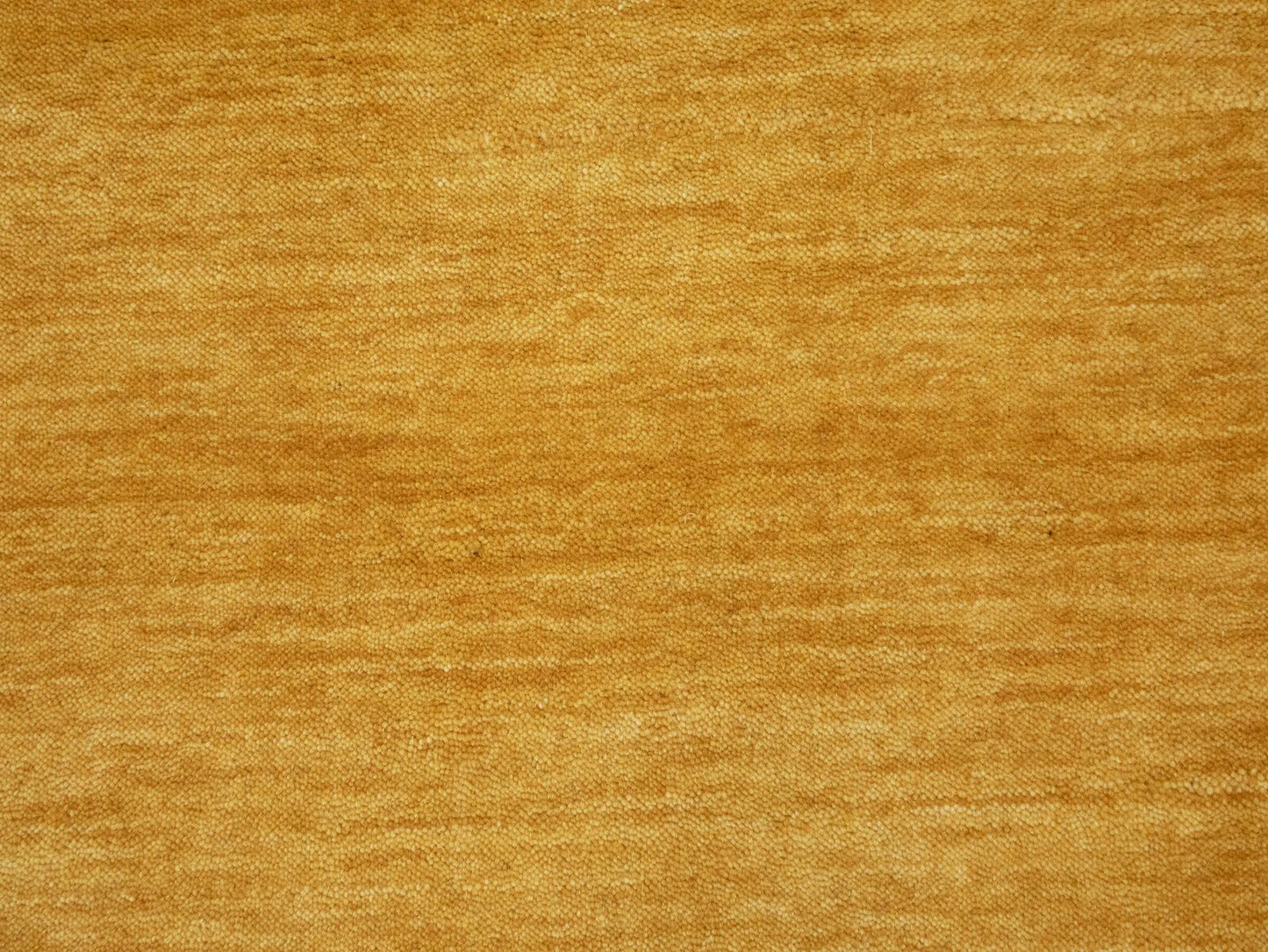 Golden Peach Solid Design Hand-Loomed 8X10 Gabbeh