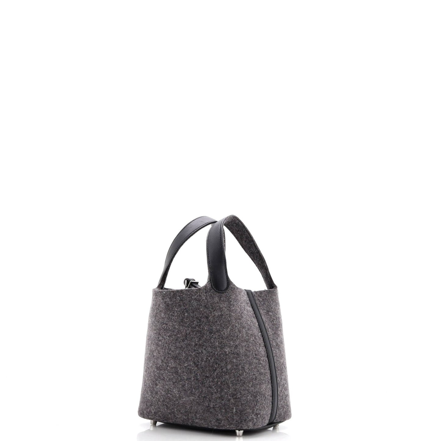 Hermes Picotin Lock Bag Felt With Leather Pm
