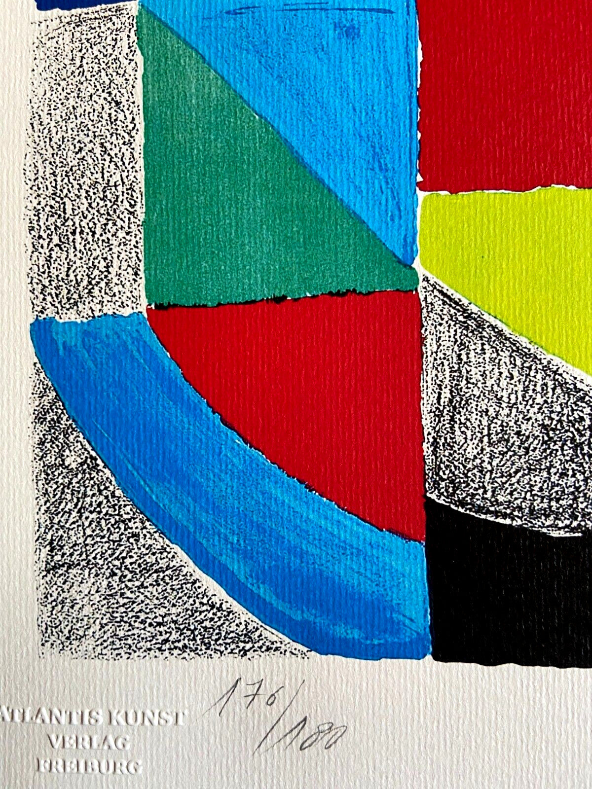 Sonia Delaunay Lithograph Coa Signed Op Numbered