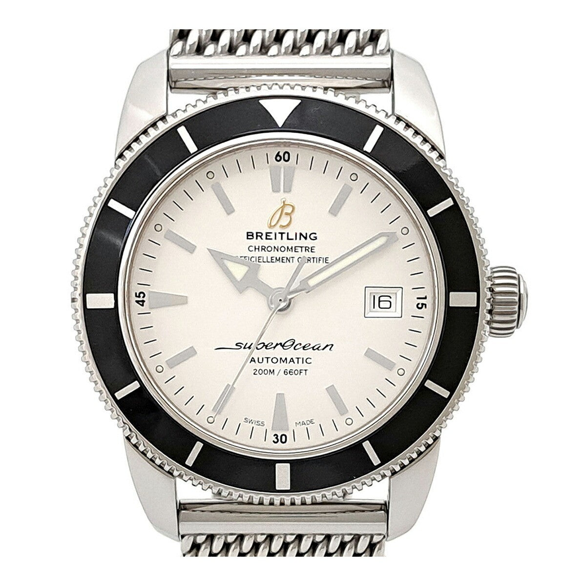 Breitling Superocean Heritage 42 A17321 White Men'S Used Watch #61216