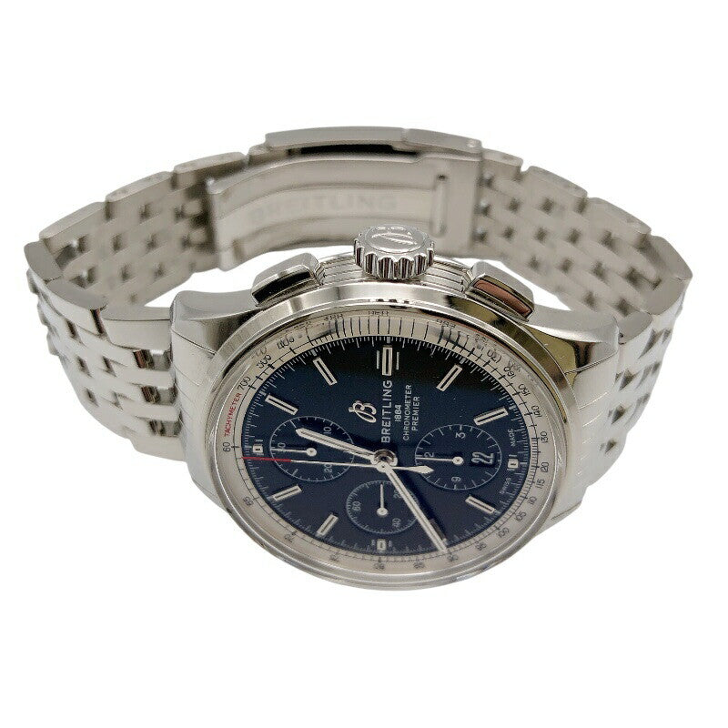 Breitling Premier Chronograph 42 A13315351B1A1 Black Men'S Used Watch #11018
