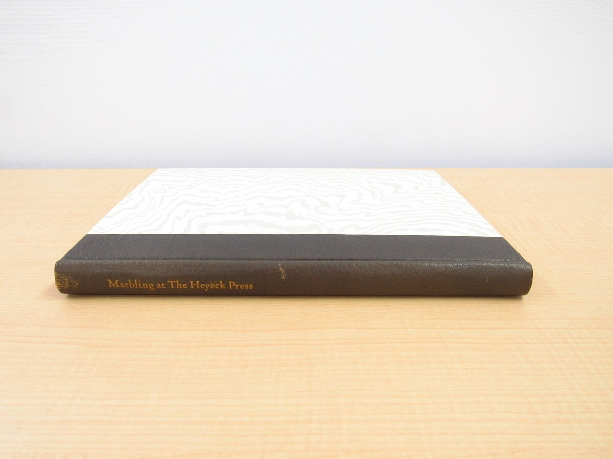 Robin Heyeck Marbling At The Heyeck Press 1St Edition, Signed, 1986, Limited 150