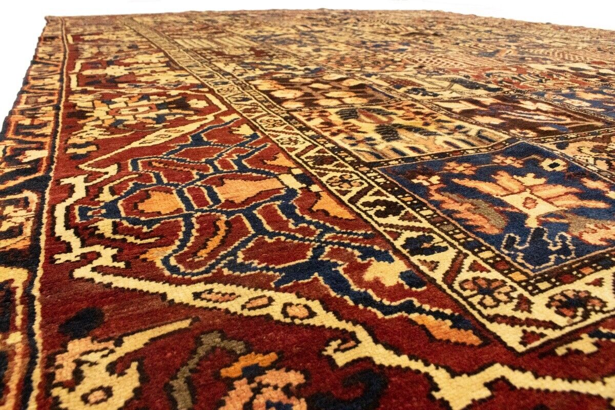 10X12'5 Ft Handmade Vintage Oriental Rug