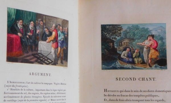 Jacques Delille L'Homme Des Champs 1805 Didot Hand-Colored Plates French Poetry