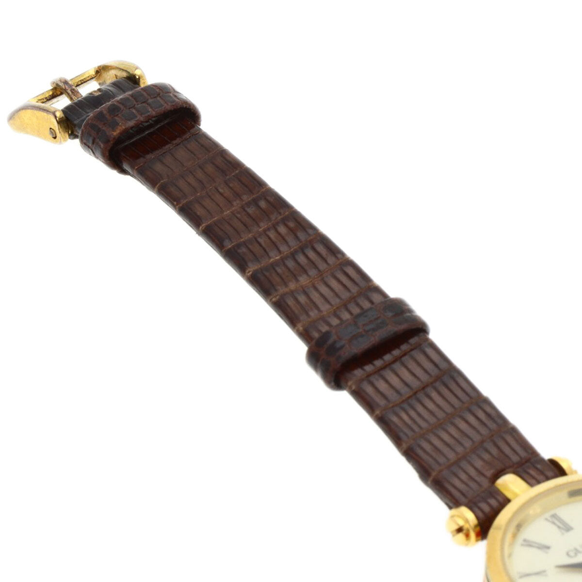 Gucci Sherry Line Watches Gold Plated/Leather Ladies