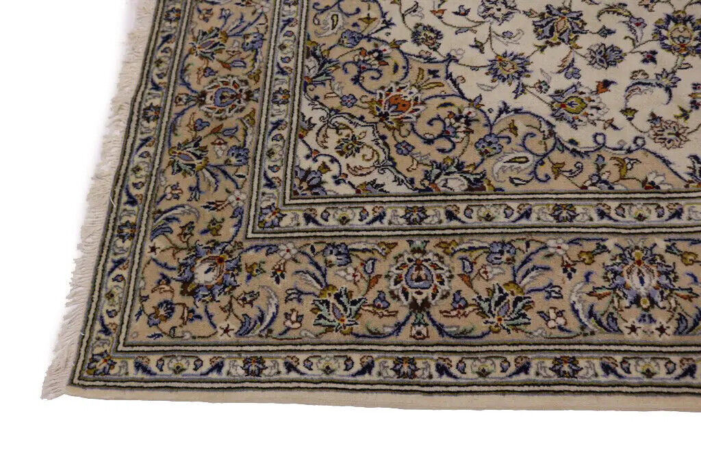 Handmade Vintage Oriental Area Rug Classic Floral