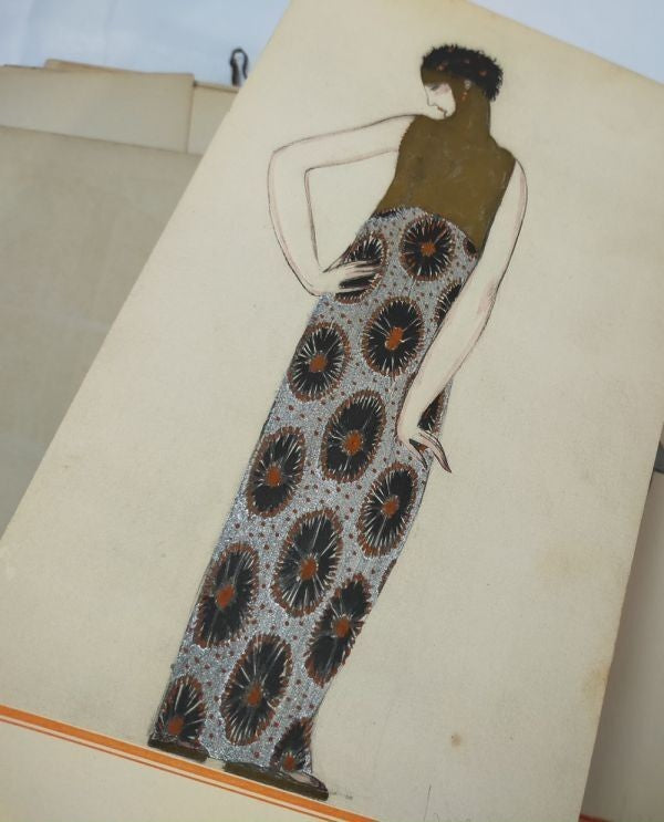 Georges Lepape Costumes De Thtre Ballets Divertissements Pochoir Art Deco 1920
