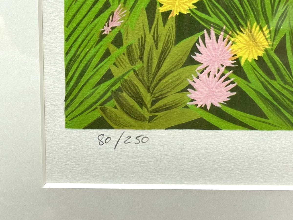Fanch Ledan (France) Original Lithograph Signed