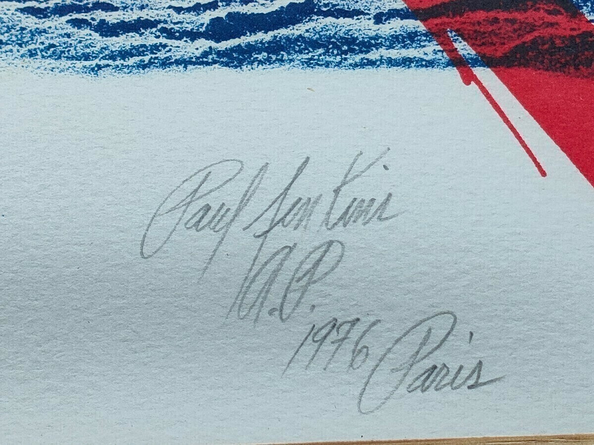 Paul Jenkins (Ny 1923-2012) Signed Original