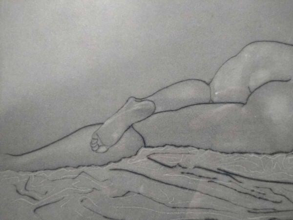 Matazo Kayama 1984 Original Etching Aquatint