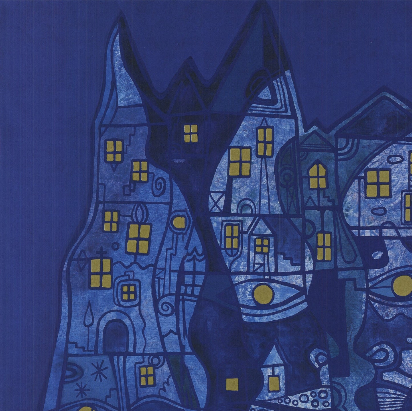 Horst Kordes Dreamland Iii " Offset Lithograph