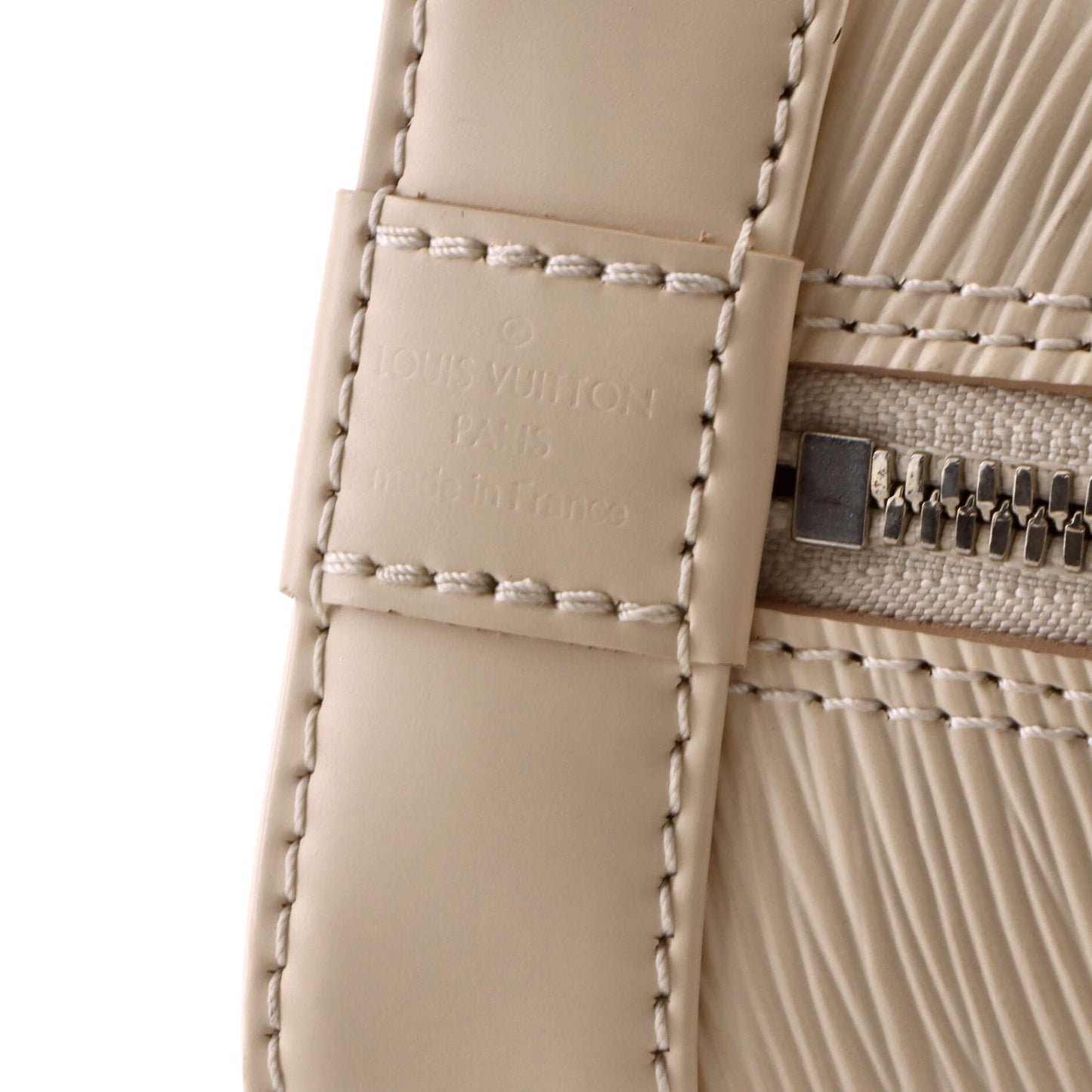Louis Vuitton Alma Handbag Epi Leather With Logo Jacquard Strap Bb