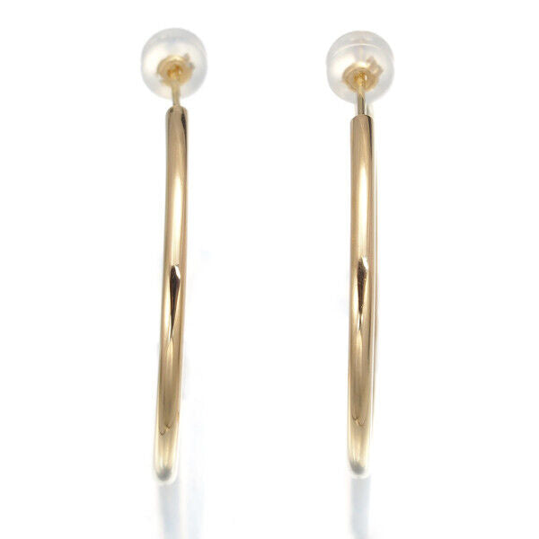 Tiffany&Co. Earrings Hoop 18K 750 Yellow Gold