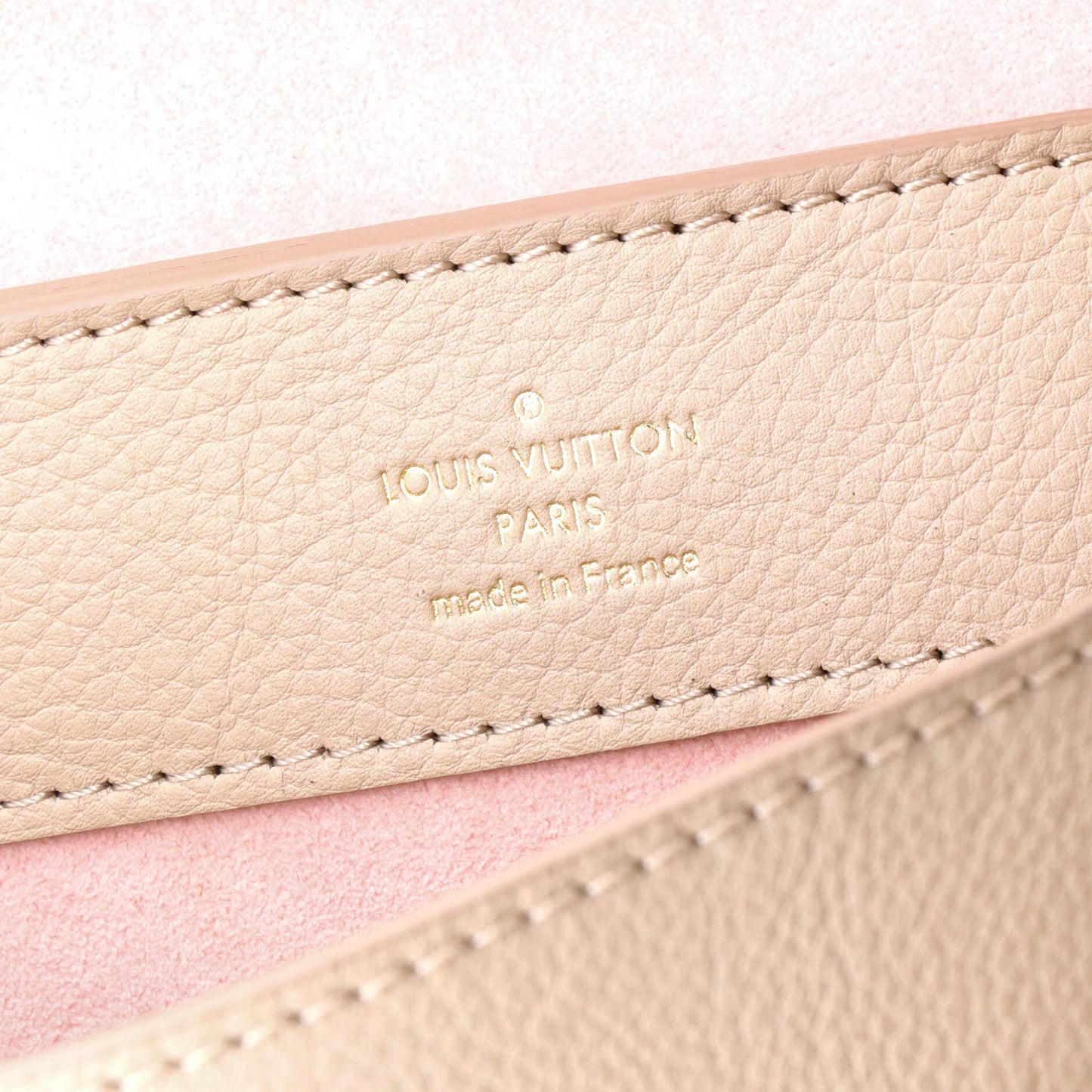 Louis Vuitton Lockme Ever Handbag Leather Mini