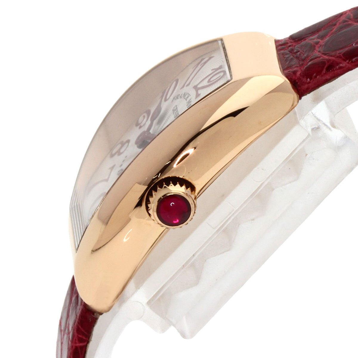 Franck Muller Heart To Heart Watches 5002Sqz K18 Pink Gold/Leather Ladies