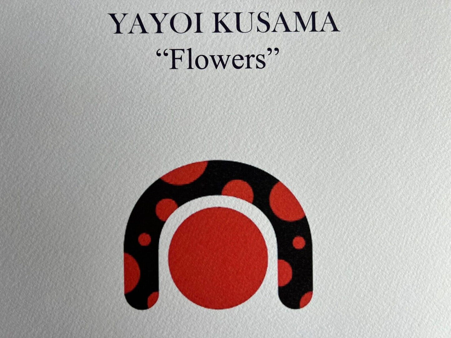 Yayoi Kusama Lithograph Mori Museum Coa Hand