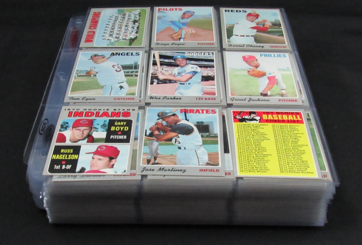 1970 Topps Baseball Card Complete Set (1-720)