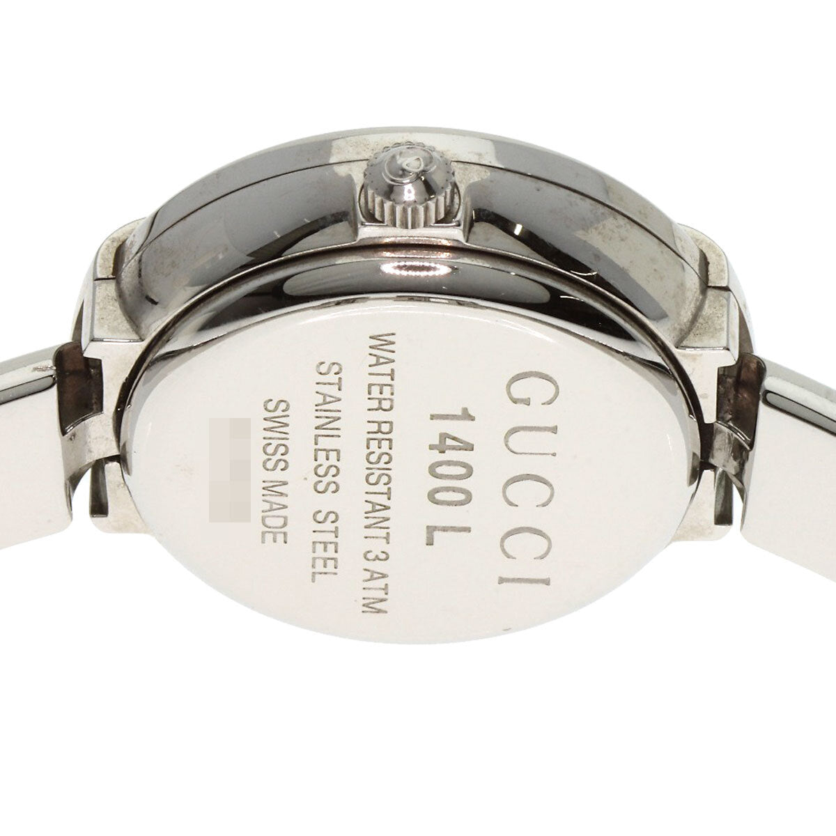 Gucci Round Face Watches 1400L Stainless Steel/Stainless Steel Ladies