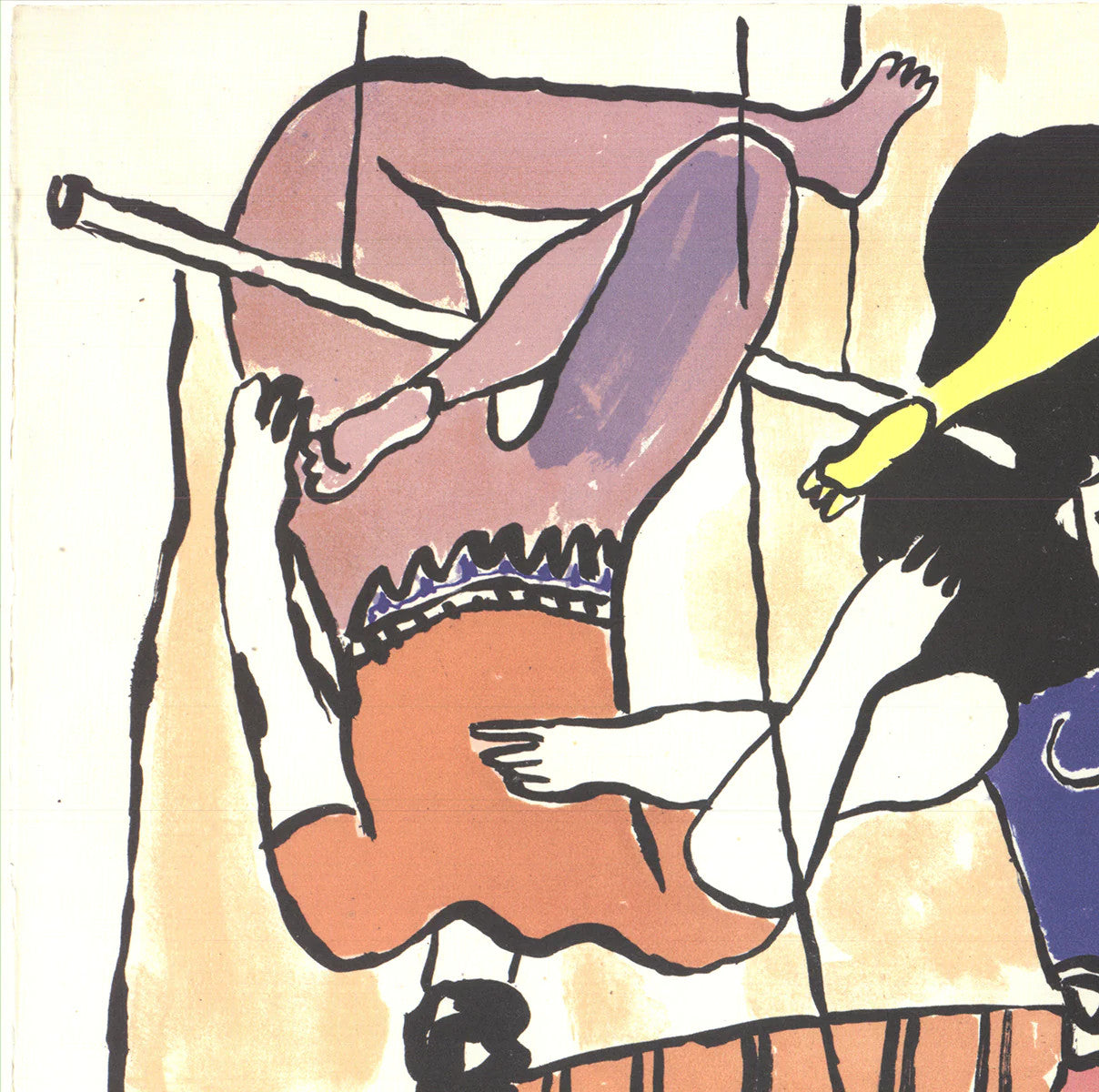 Fernand Leger A Circus Family: Picasso To Leger " Offset Lithograph