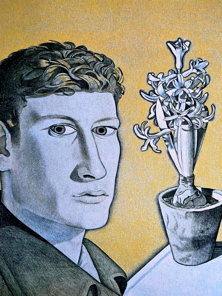 Lucian Freud Lithograph Coa Signature And Stamp