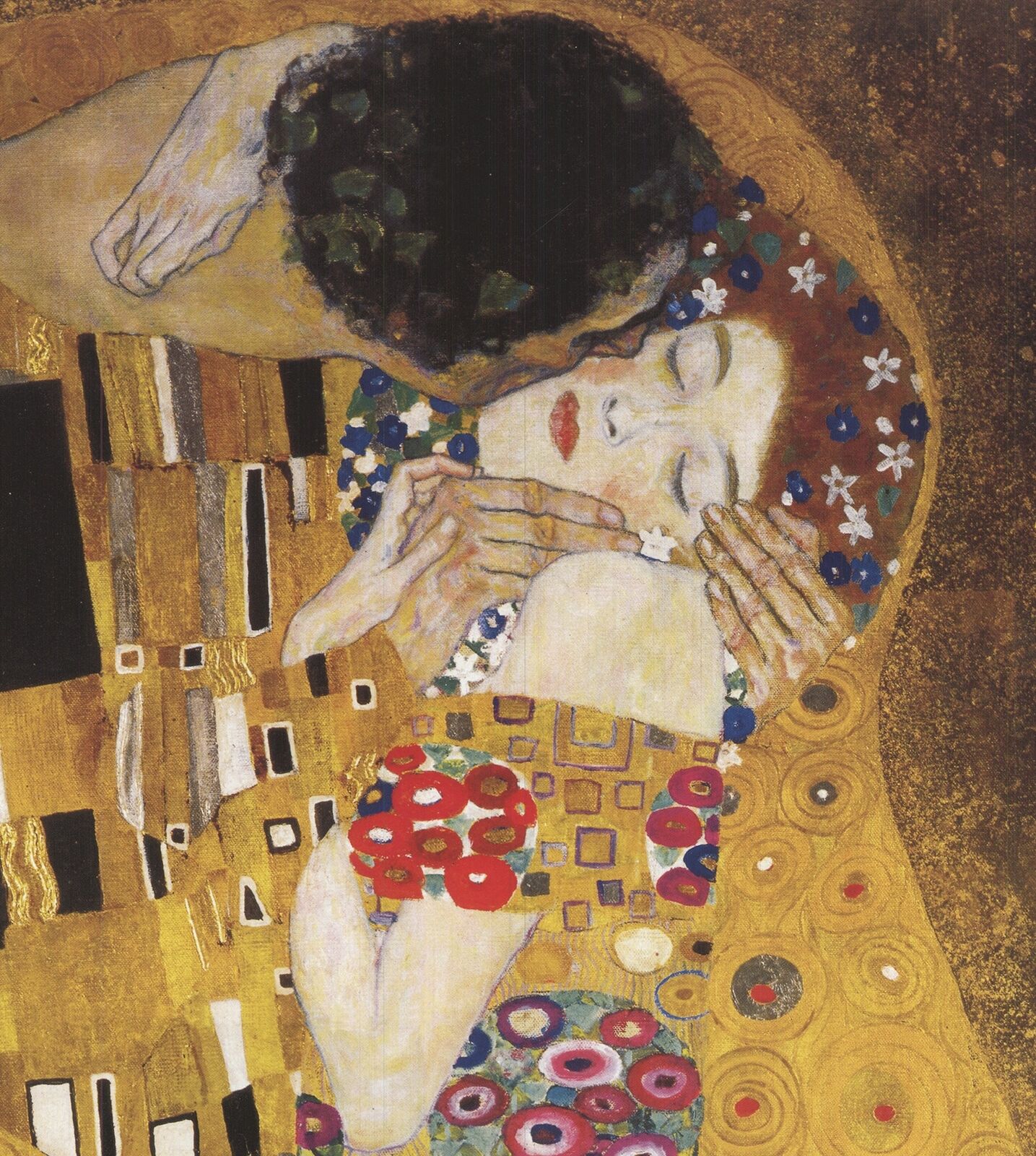 Gustav Klimt The Kiss " Offset Lithograph