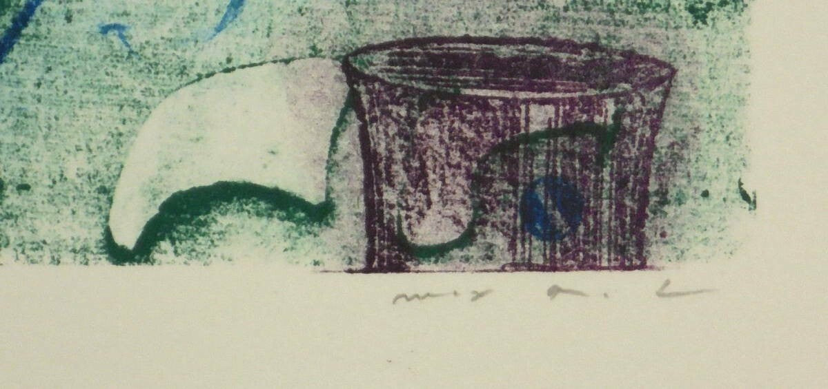 Max Ernst - To Lewis Carroll Original Lithograph Print 1971 Signed Framed Ed Ea