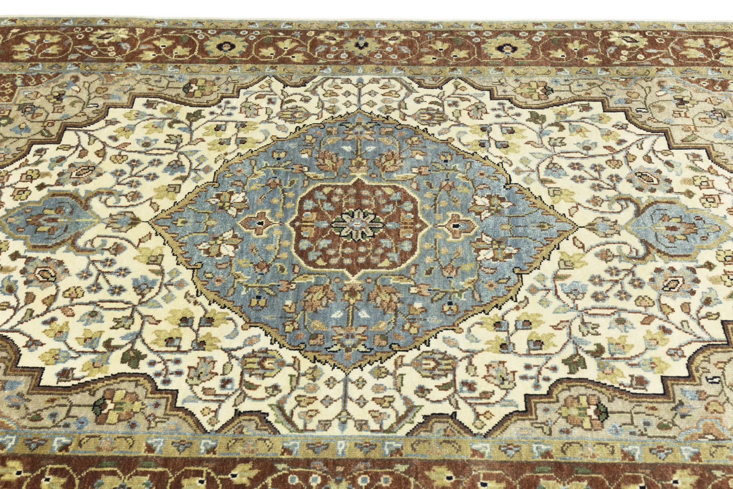 5X8 Ft Handmade Heriz Serapi Oriental Rug Classic