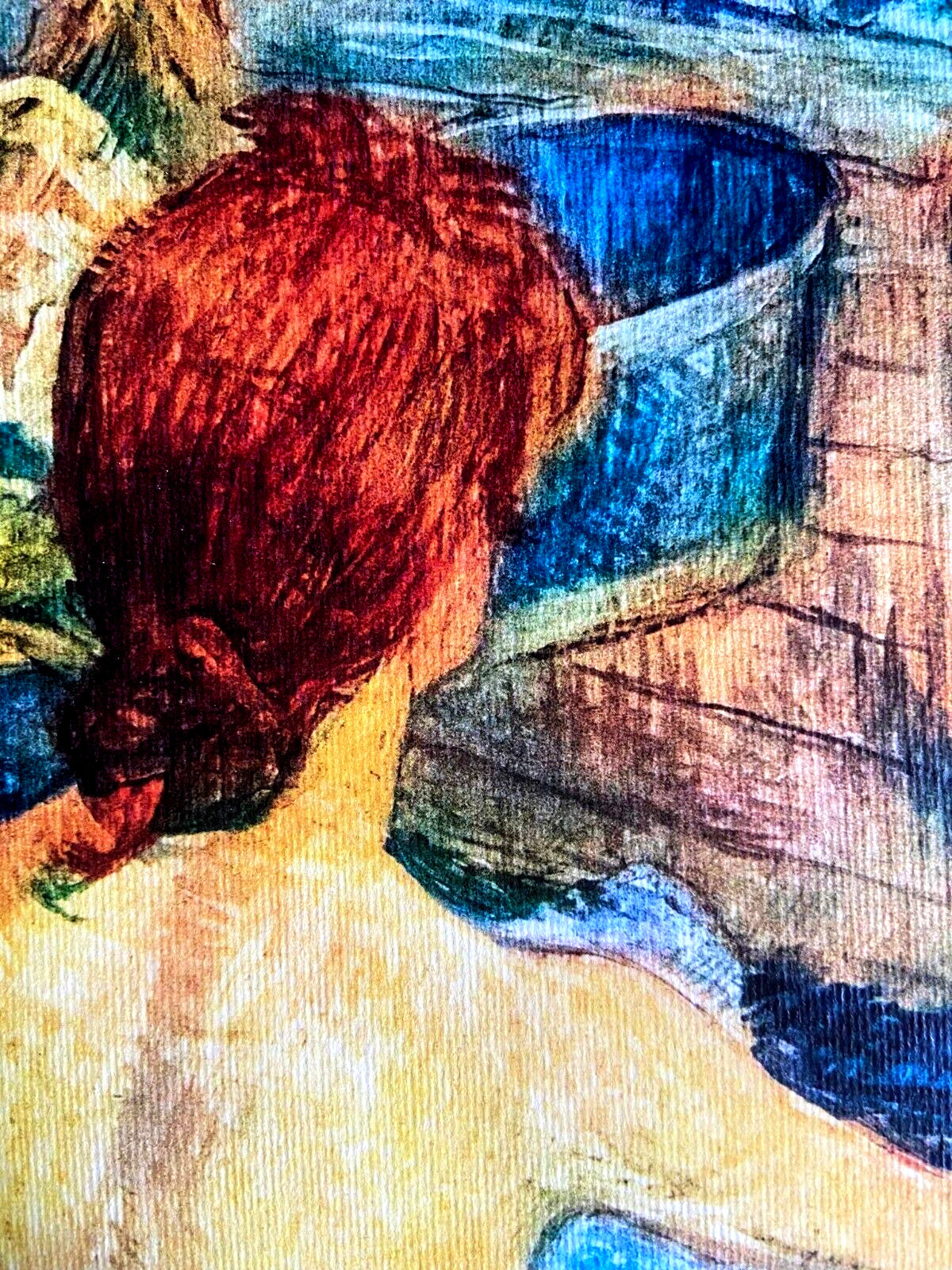 Henri De Toulouse-Lautrec Lithograph Hand Numbered Signed Coa