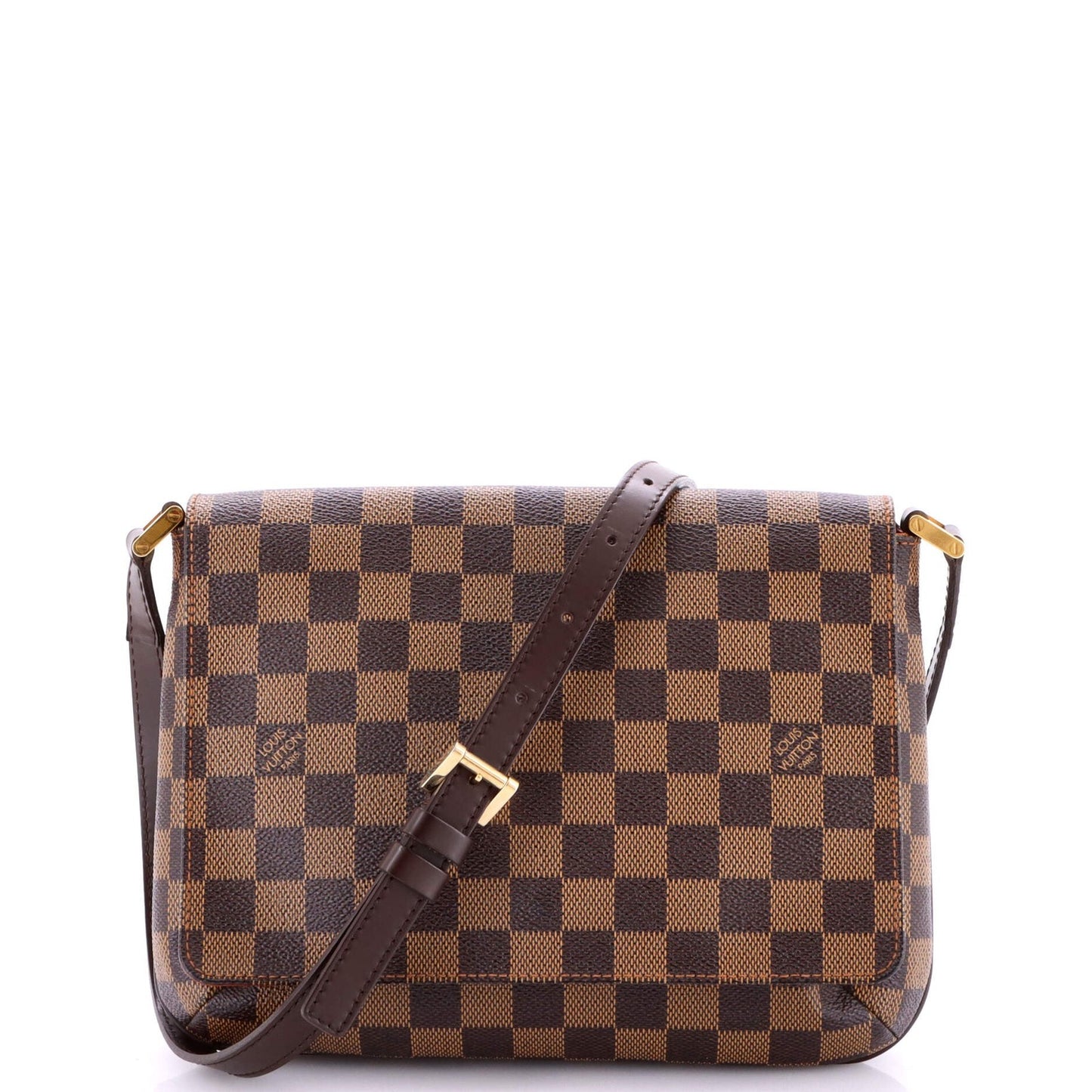 Louis Vuitton Musette Tango Handbag Damier