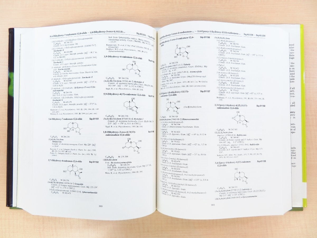 Connolly/Hill Dictionary Of Terpenoids Complete Set Of 3 Volumes