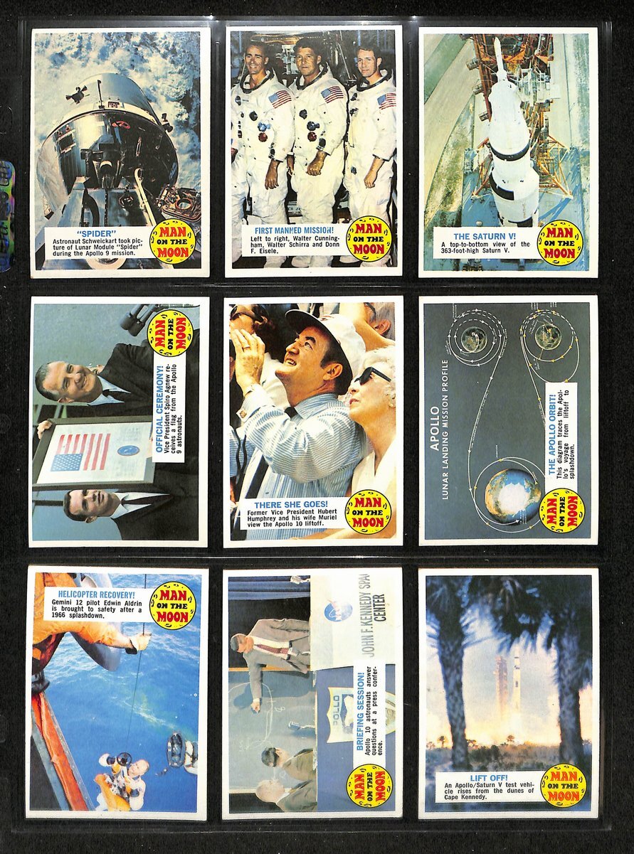 1969-1970 Man On The Moon Complete (1-99) Card