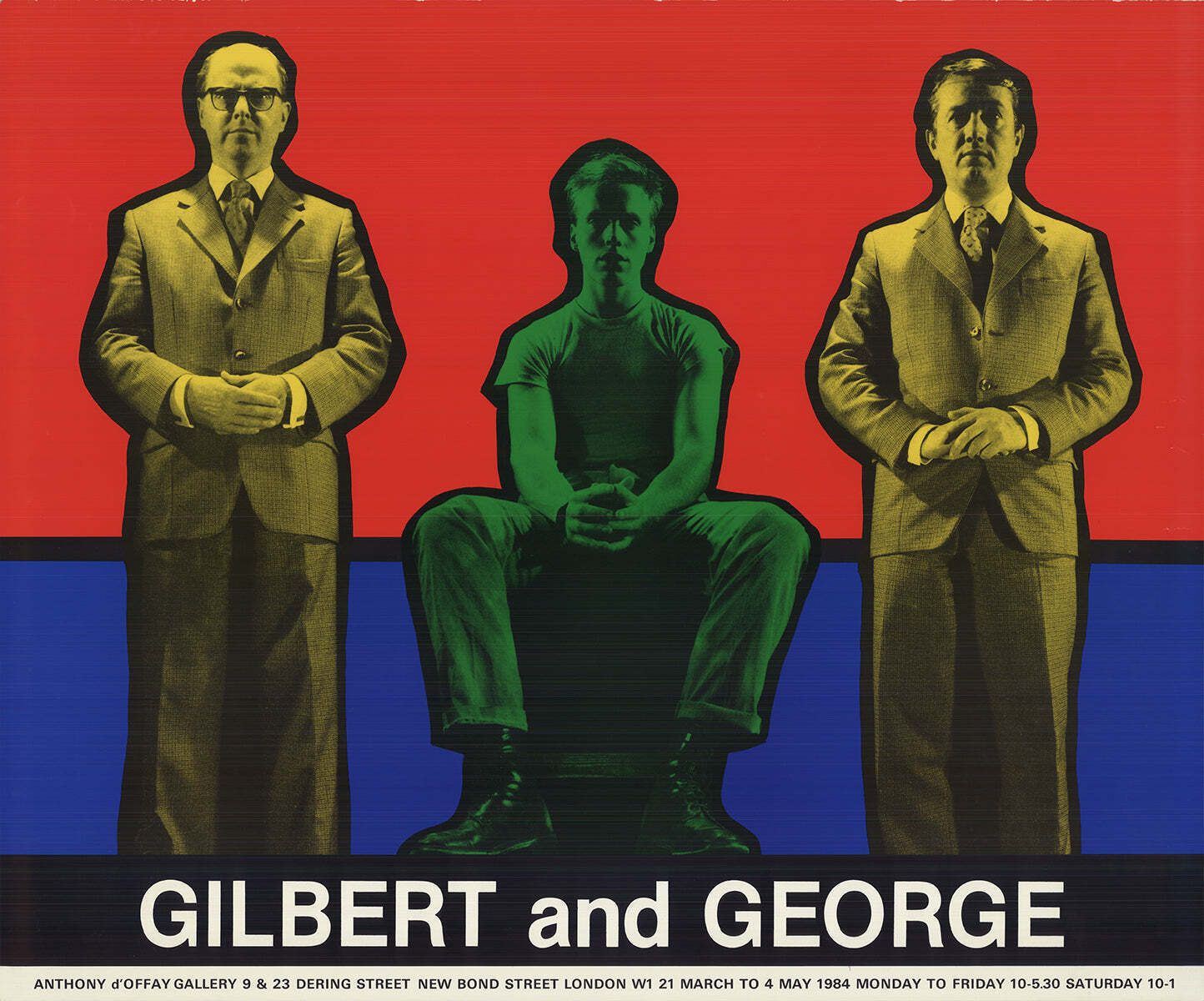 Gilbert & George Anthony D'Offay Gallery " Offset