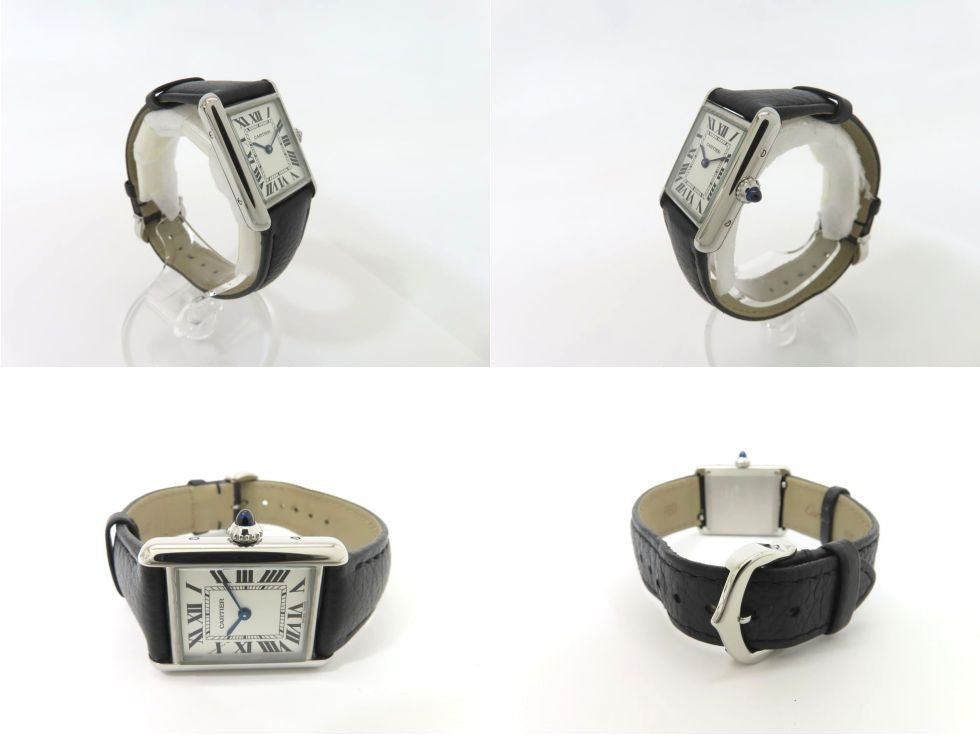 Cartier WSTA0042 Tank Must SM leather belt #048
