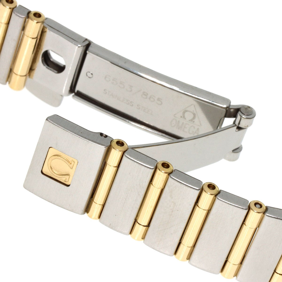 Omega Constellation Diamond Watches 1262.75.00 Stainless Steel/Ssxk18Yg Ladies