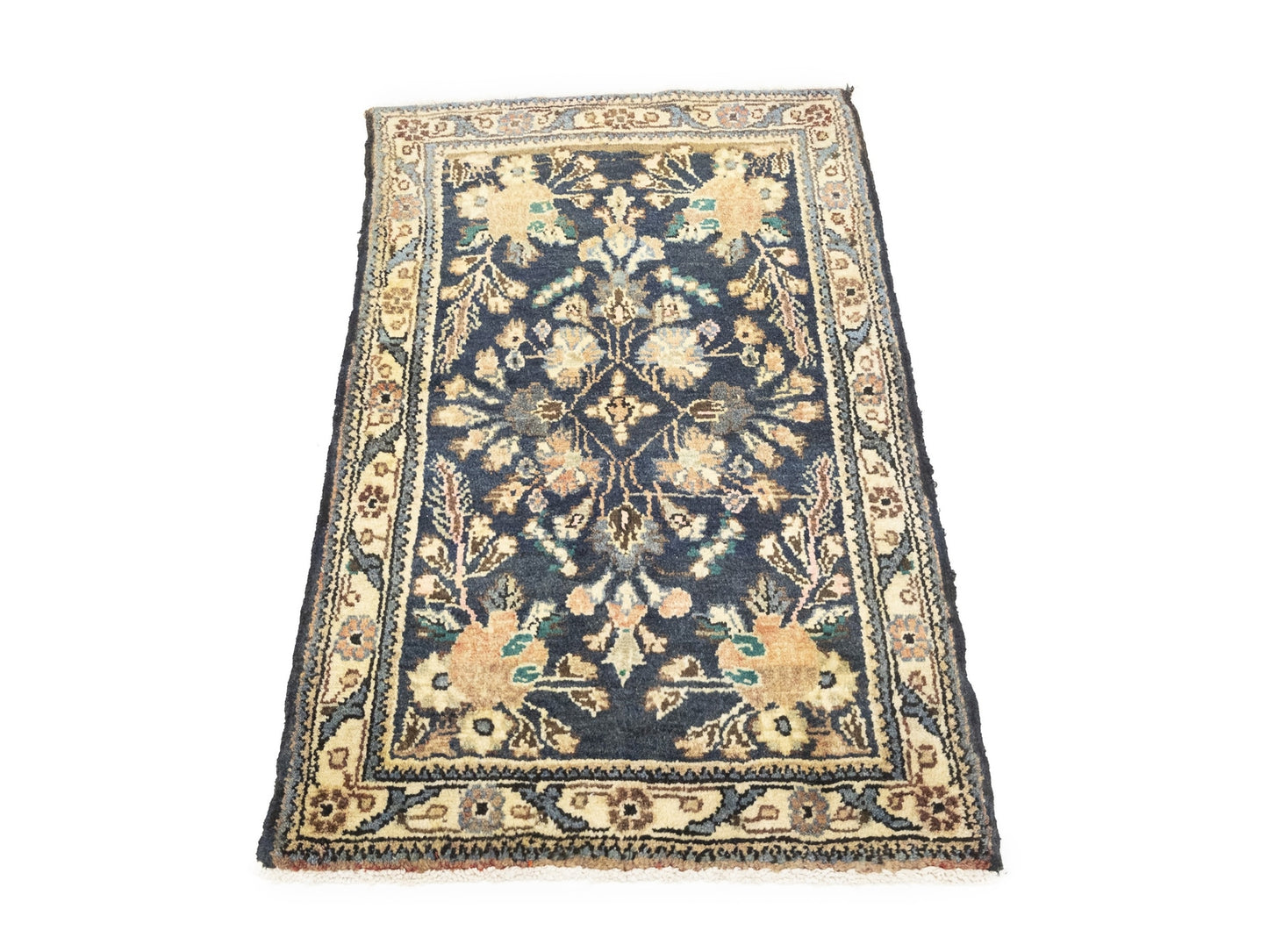 Handmade Vintage Tribal Oriental Rug Farmho