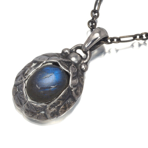 Georg Jensen Necklace Heritage 1997 Labradorite
