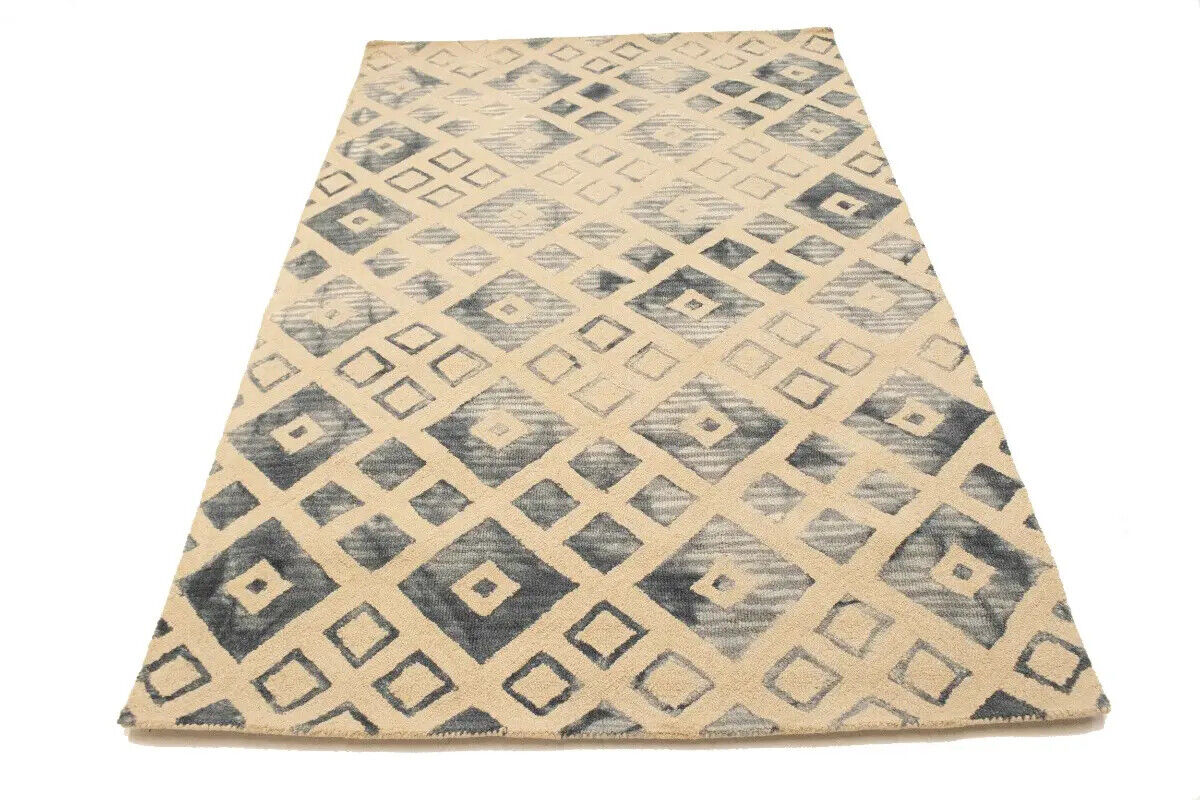 5x8 hand-tufted Modern wool Area rug carpet in