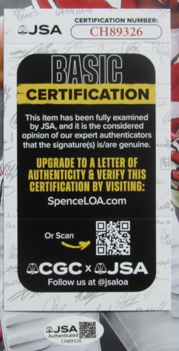 Nick Bosa/Joey Bosa Dual-Signed/Autographed 11X14 Photo Ohio State Jsa 200802