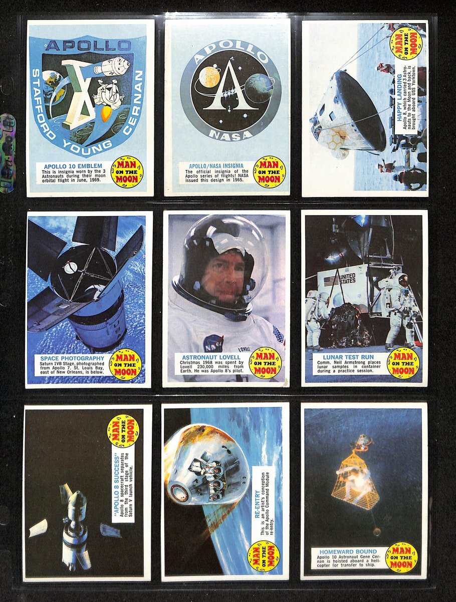 1969-1970 Man On The Moon Complete (1-99) Card