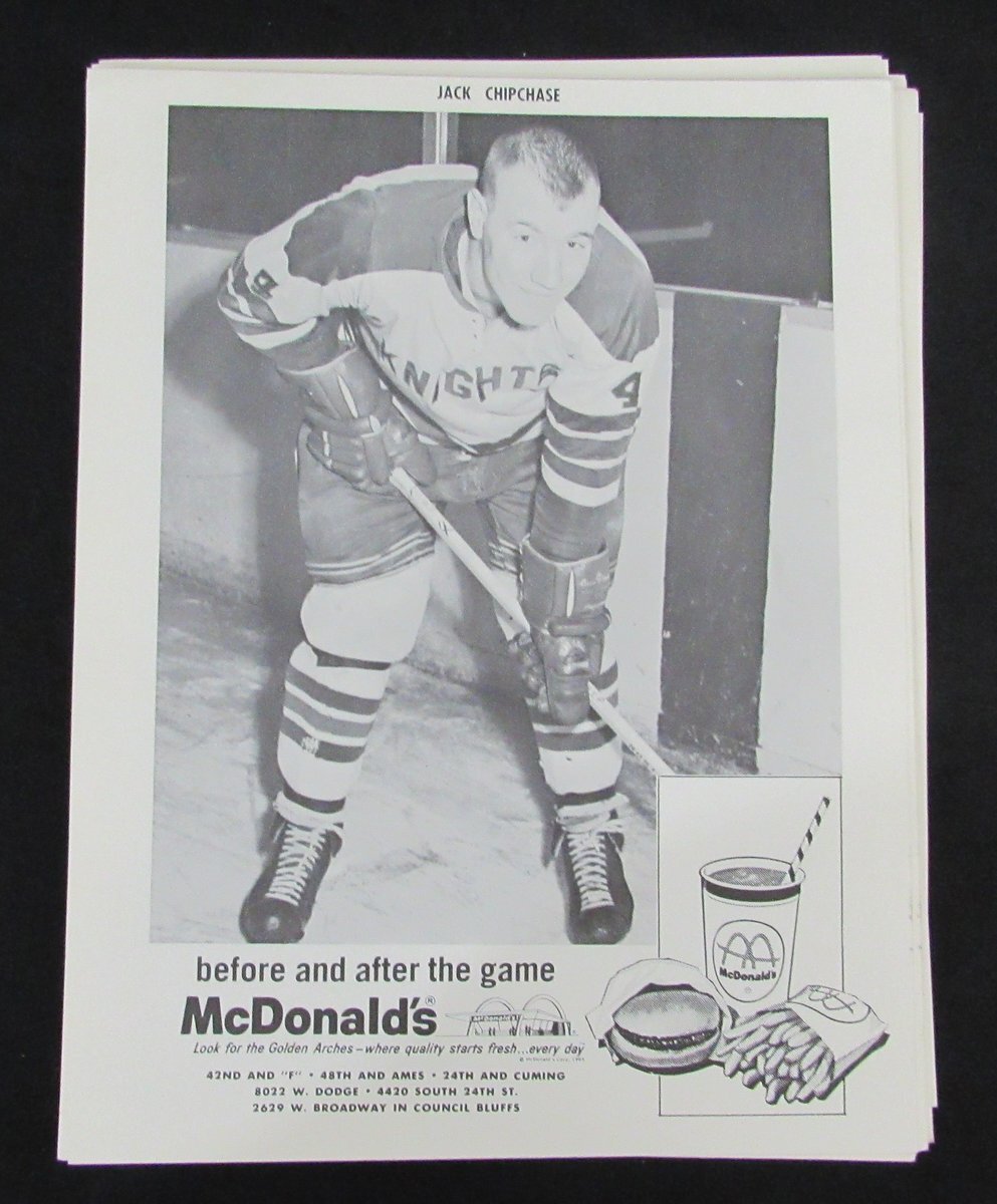 Omaha Knights Chl 33 1966-67 And 1967-68 Team