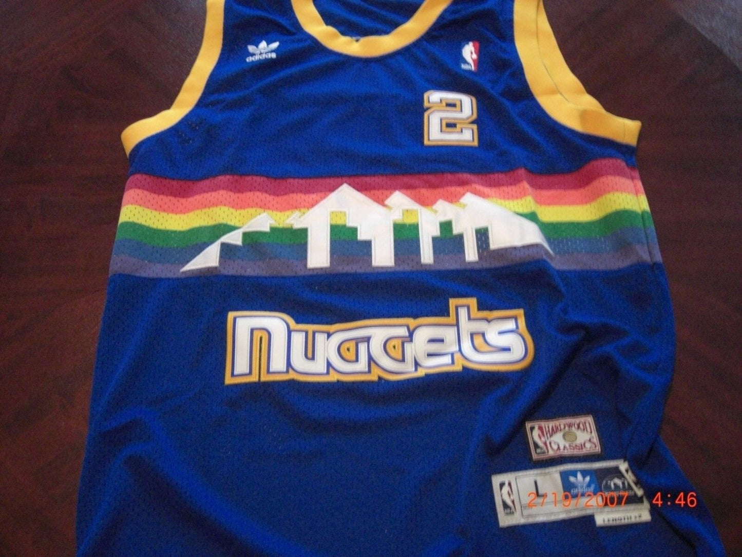 Alex English Denver Nuggets Beckett/Coa Signed