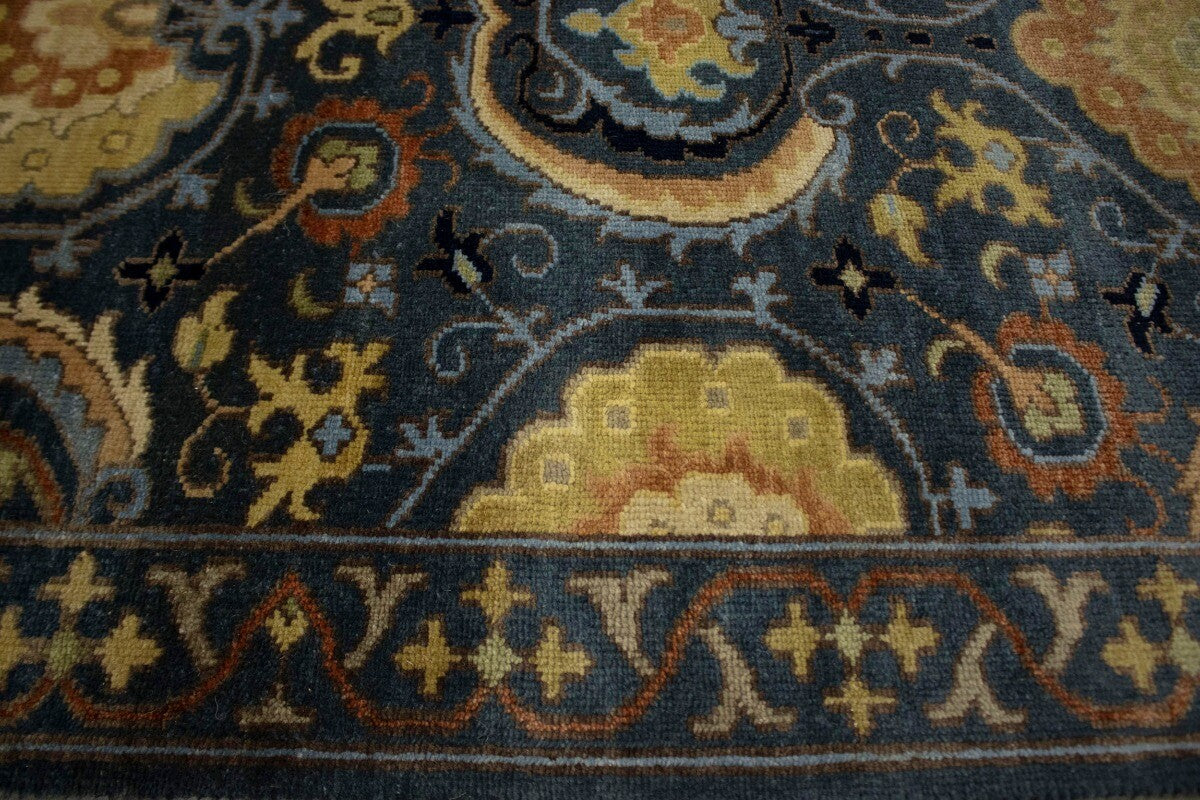 Handmade Osh Chobi Peshawar Oriental Rug Floral