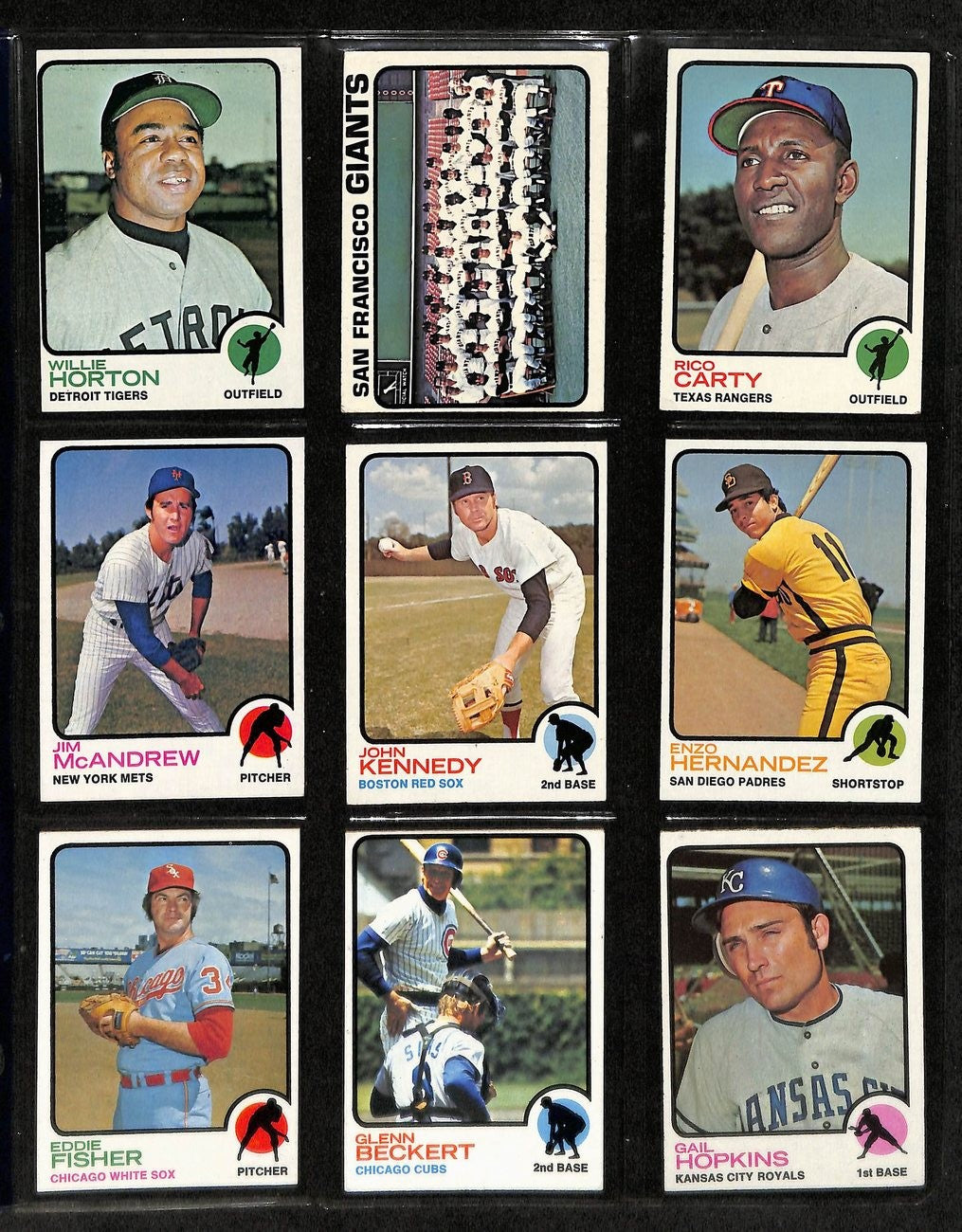 1973 Topps Baseball Cards Complete Set (660)