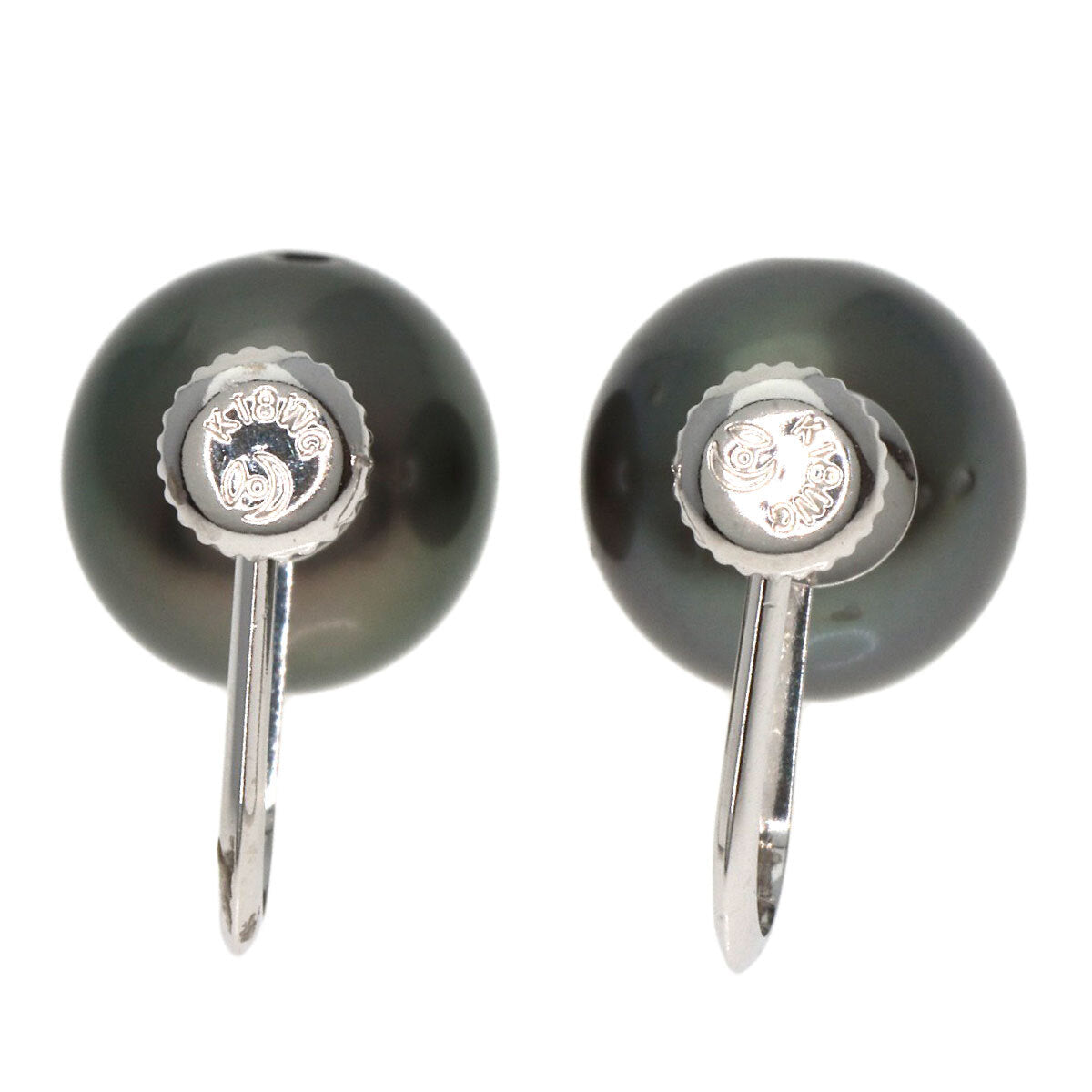 South SeaPearl Pearl Earring K18 White Gold 2.9g