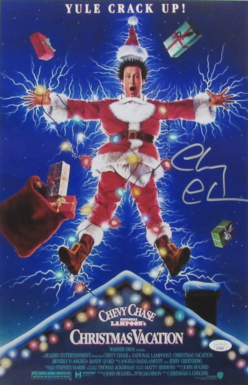 Chevy Chase Autographed 11X17 Movie Poster