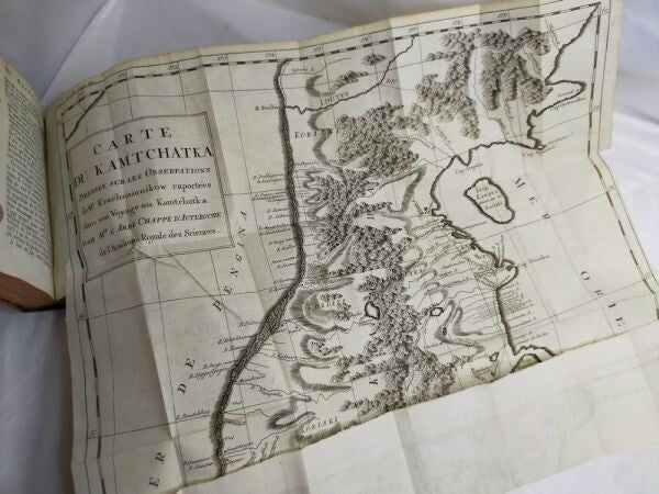 1770 Histoire Et Description Du Kamtchatka 2 Vols