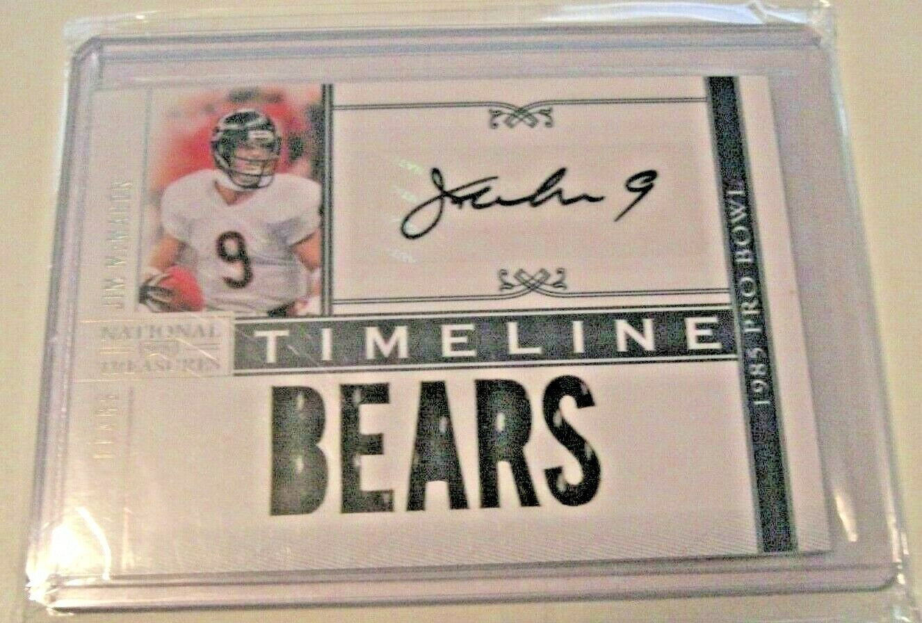 Jim Mcmahon National Treasures Game 5-Piece