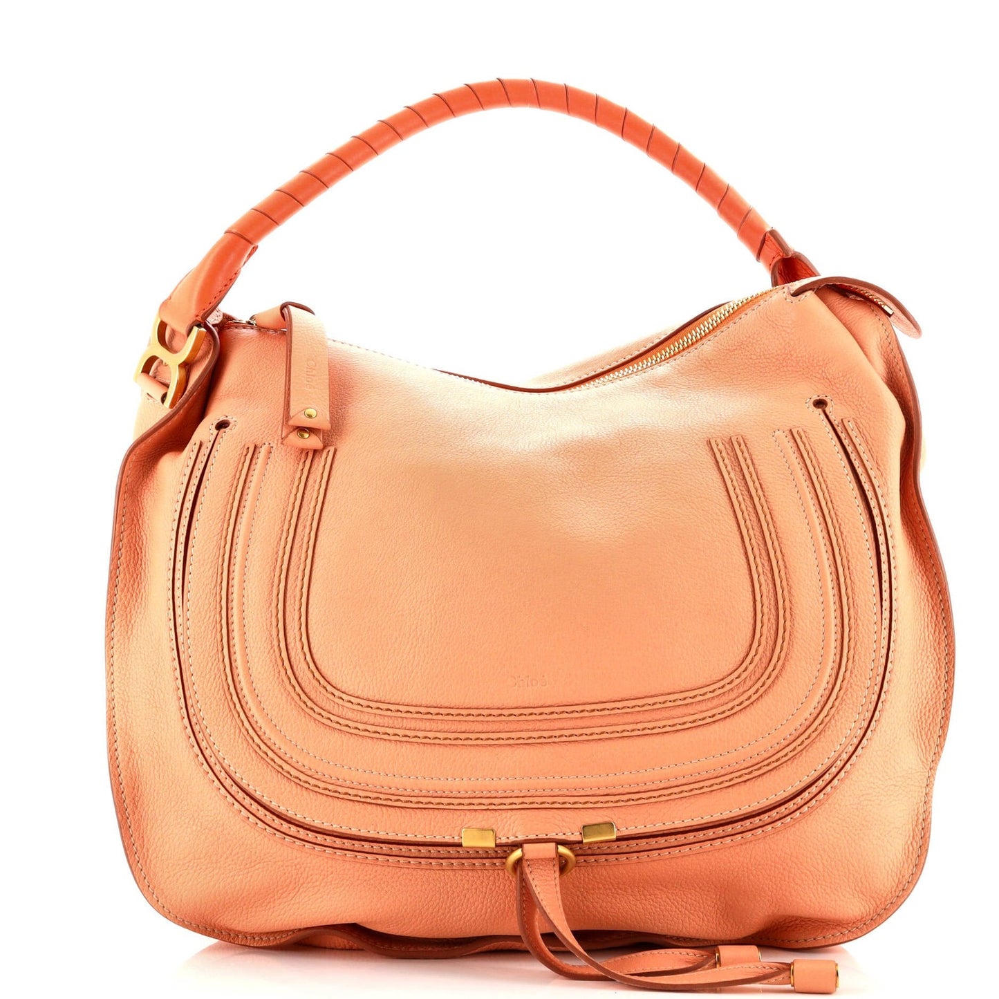 Chloe Marcie Hobo Leather Large